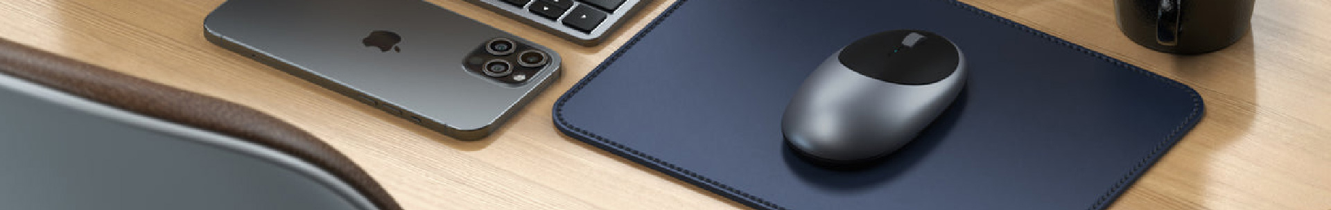 Souris Bluetooth Macbook et iMac Rechargeable USB C, Satechi M1 - Rose Gold  - Français