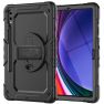 Casecentive Handstrap Pro Coque Antichoc Poignée Galaxy Tab S9 Plus 2023 sticky