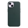 Apple Coque en cuir iPhone 14 Plus Forest Green sticky