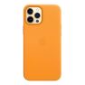 Apple Coque en cuir MagSafe pour iPhone 12 Pro Max - California Poppy sticky