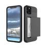 Casecentive Coque avec porte carte - iPhone 11 - Noir sticky