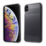 Casecentive Coque avec porte carte - iPhone XS Max - Noir sticky