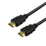 Casecentive - Câble HDMI 1.4 à grande vitesse - 1,50m de long - Noir sticky