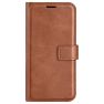 Casecentive Étui portefeuille en cuir avec fermeture iPhone 16 Pro - Camel sticky