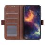 Casecentive Portefeuille magnétique - Samsung Galaxy A51 en cuir - Marron  sticky