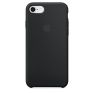 Apple Coque Antichoc en Silicone iPhone 7 / 8 / SE 2020 Noir sticky