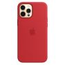 Apple Coque en Silicone MagSafe pour iPhone 12 Pro Max - Rouge sticky