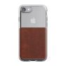 Nomad - Coque iPhone 7 / 8 Plus - Transparente / Marron sticky