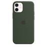 Apple - Coque en Silicon MagSafe iPhone 12 Mini - Vert de Chypre sticky