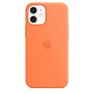 Apple - Coque en Silicon MagSafe iPhone 12 Mini - Kumquat - Orangé  sticky