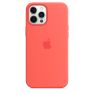 Apple - Coque en Silicon MagSafe iPhone 12 Pro Max - Pomelo Rose sticky