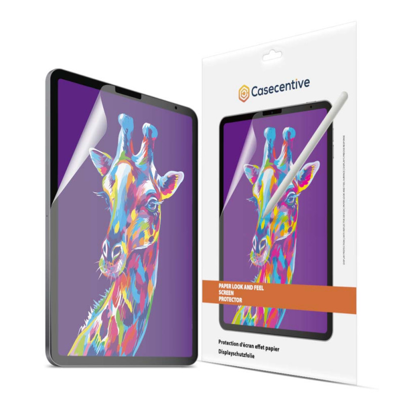 Casecentive ✓ Écran de protection iPad Pro 11 2018 / 2020 / 2022 ✓ Effet  papier