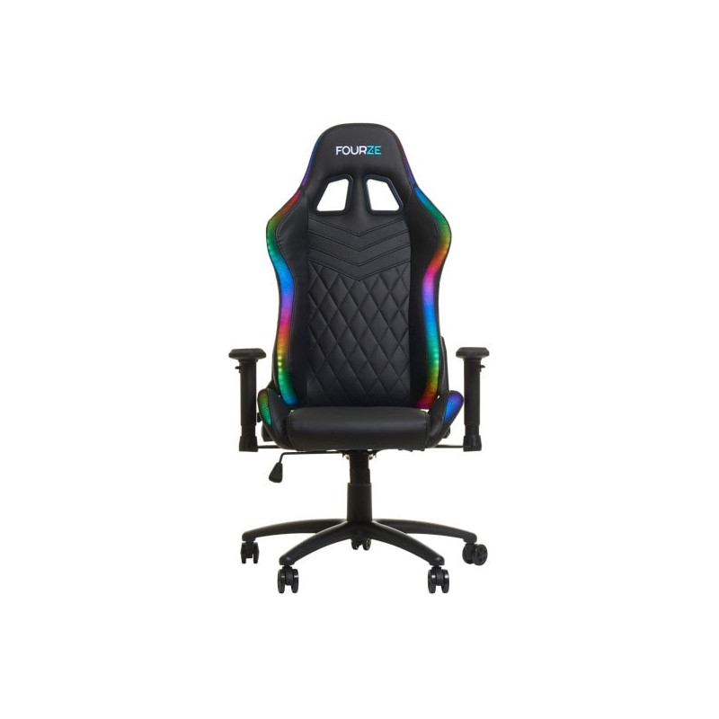 Fourze ✓ Chaise Gaming RGB / Siège gamer LED pas cher !