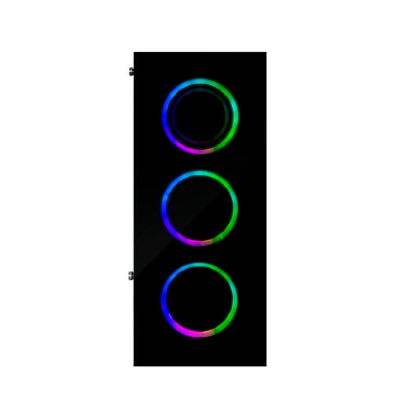 Fourze T760 ATX RGB - Boîtier PC Gamer avec éclairage RGB