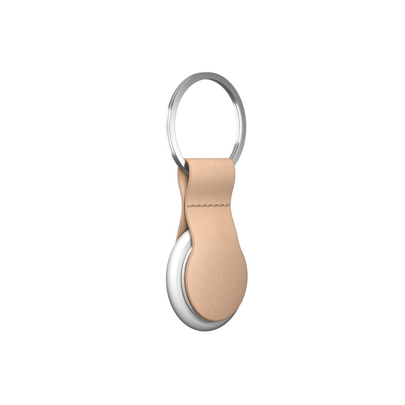Porte-clés Apple Airtag en cuir PU - Étui Apple AirTag - Moutarde