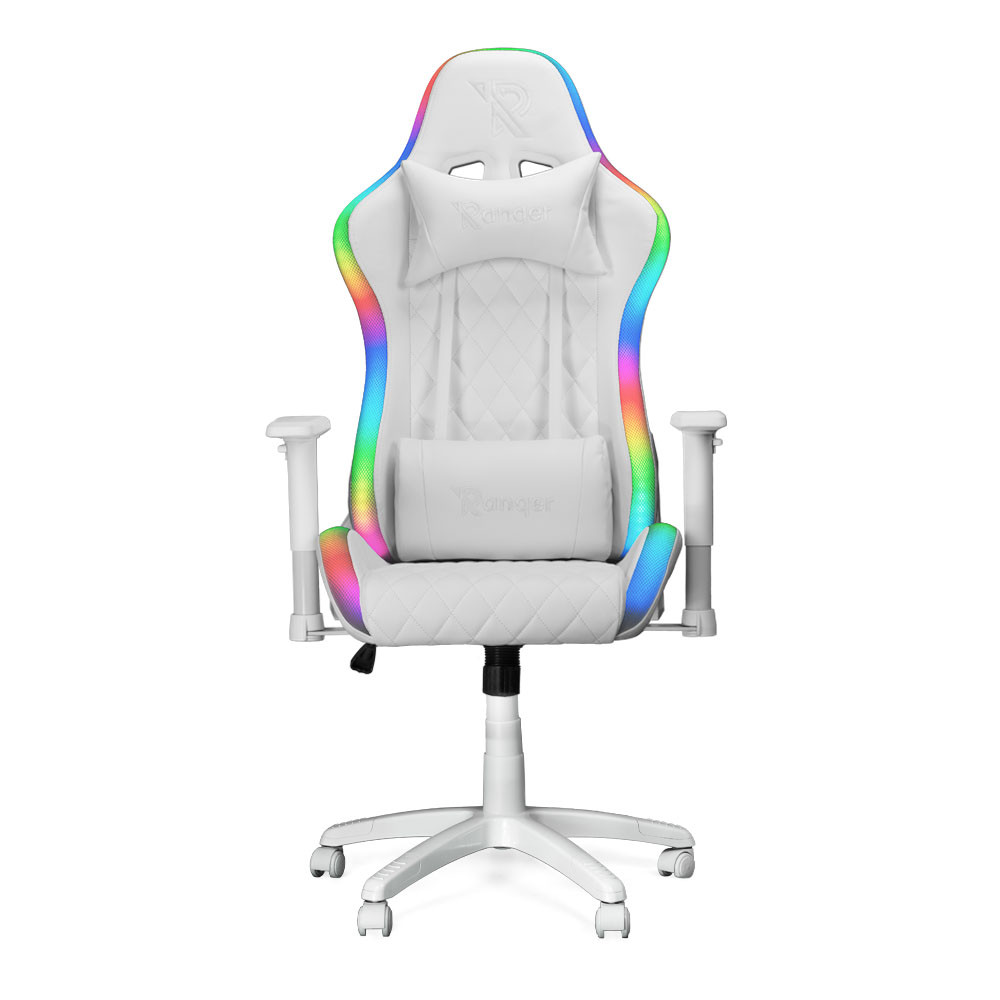 Ranqer ✓ Halo Chaise gamer LED / Siège gaming Éclairage RGB ✓