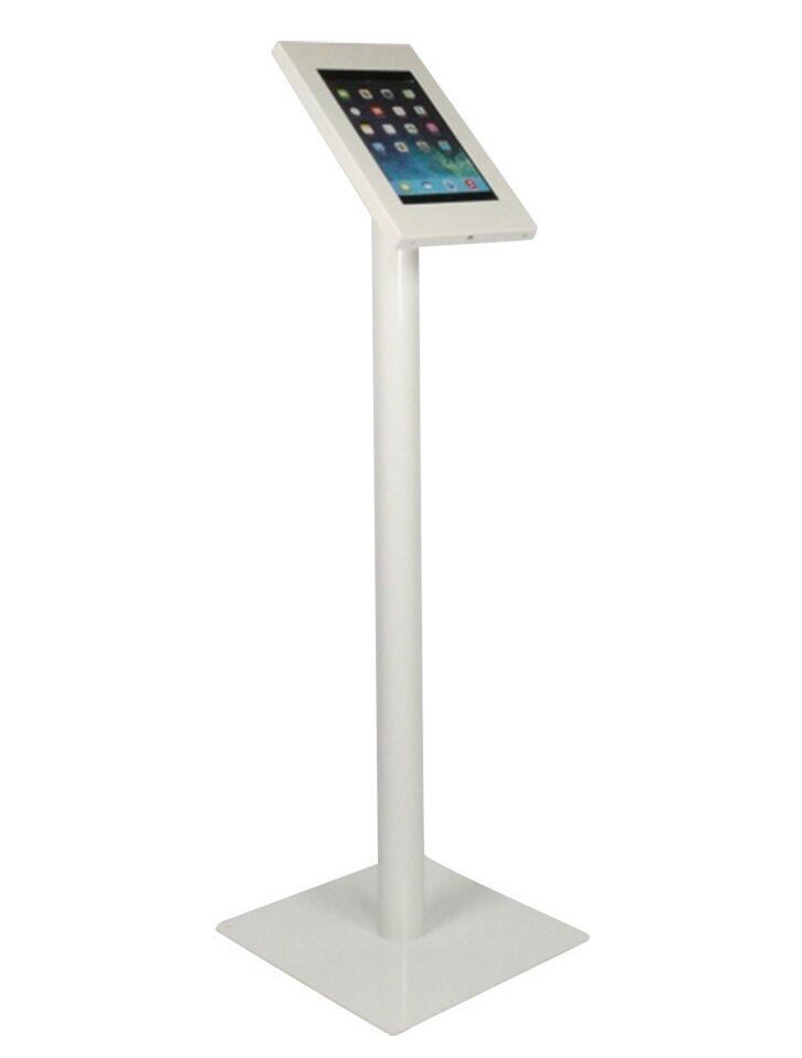 Borne sur pied pour Tablette iPad Galaxy Tab - Blanc