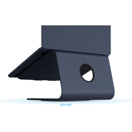 Rain Design mStand 360 Support pour Ordinateur Portable + Base Pivotante Bleu Minuit