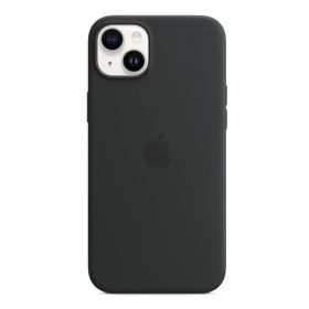 Apple Coque en silicone avec MagSafe pour iPhone 14 Plus - Midnight