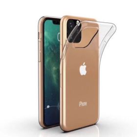 Casecentive Coque Transparente Silicone Légère Fine pour iPhone 11 Pro Max