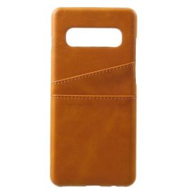 Casecentive Dos Portefeuille Samsung Galaxy S10 Marron / Brun