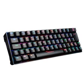 Fourze GK60 RGB Clavier Gamer Mécanique noir sans Pavé Numerique